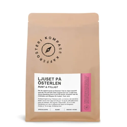 kaffe påse ljuset på österlen runt & fylligt